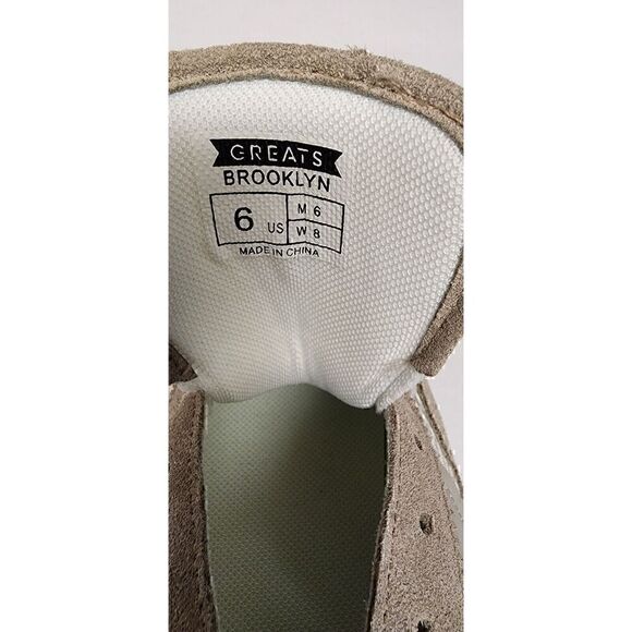 Greats Brooklyn McCarren Runner Sneakers Neutral Lace Up Sneakers US 6 - Picture 8 of 12